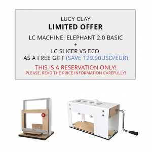 RESERVATION - LCM ELEPHANT 2.0 BASIC (17mm) + LC SLICER V5 ECO AS A FREE GIFT